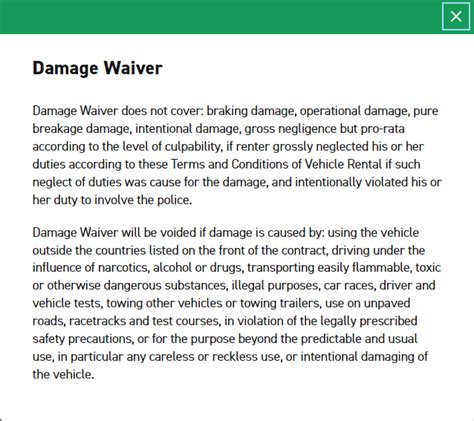 enterprise car rental insurance|enterprise car rental damage waiver.